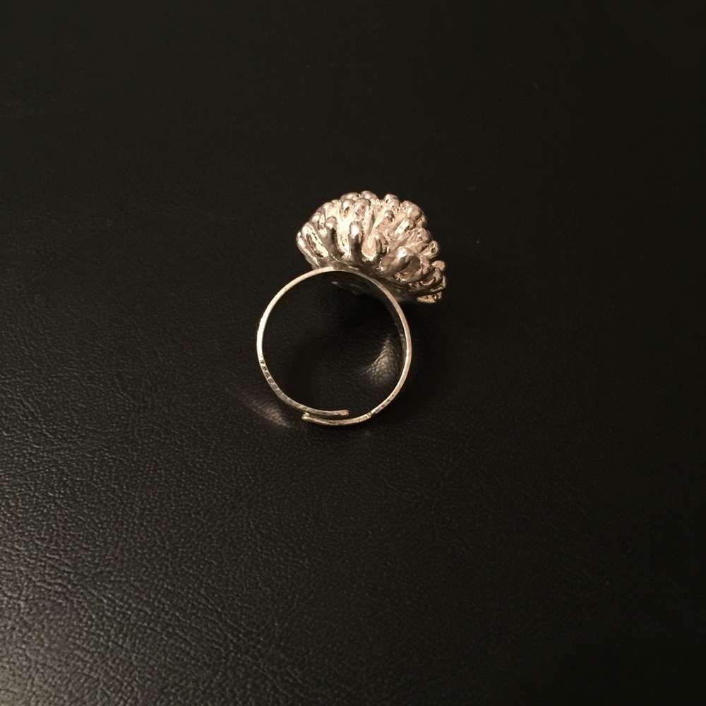 Flower silver ring - Picture 6 of 7